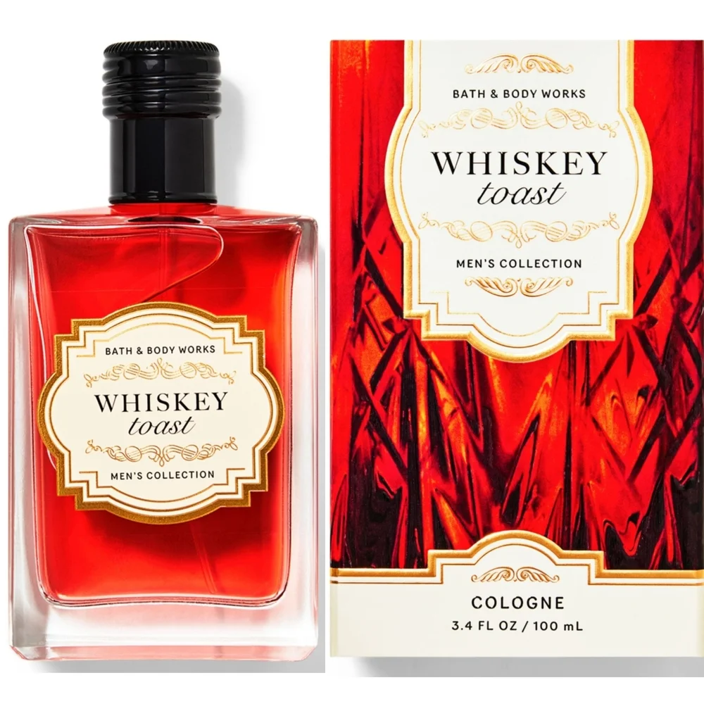 Bath & Body Works Men's Whiskey Toast 3.4oz / 100ml Cologne NEW in Box RARE